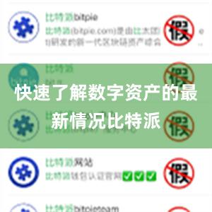 快速了解数字资产的最新情况比特派